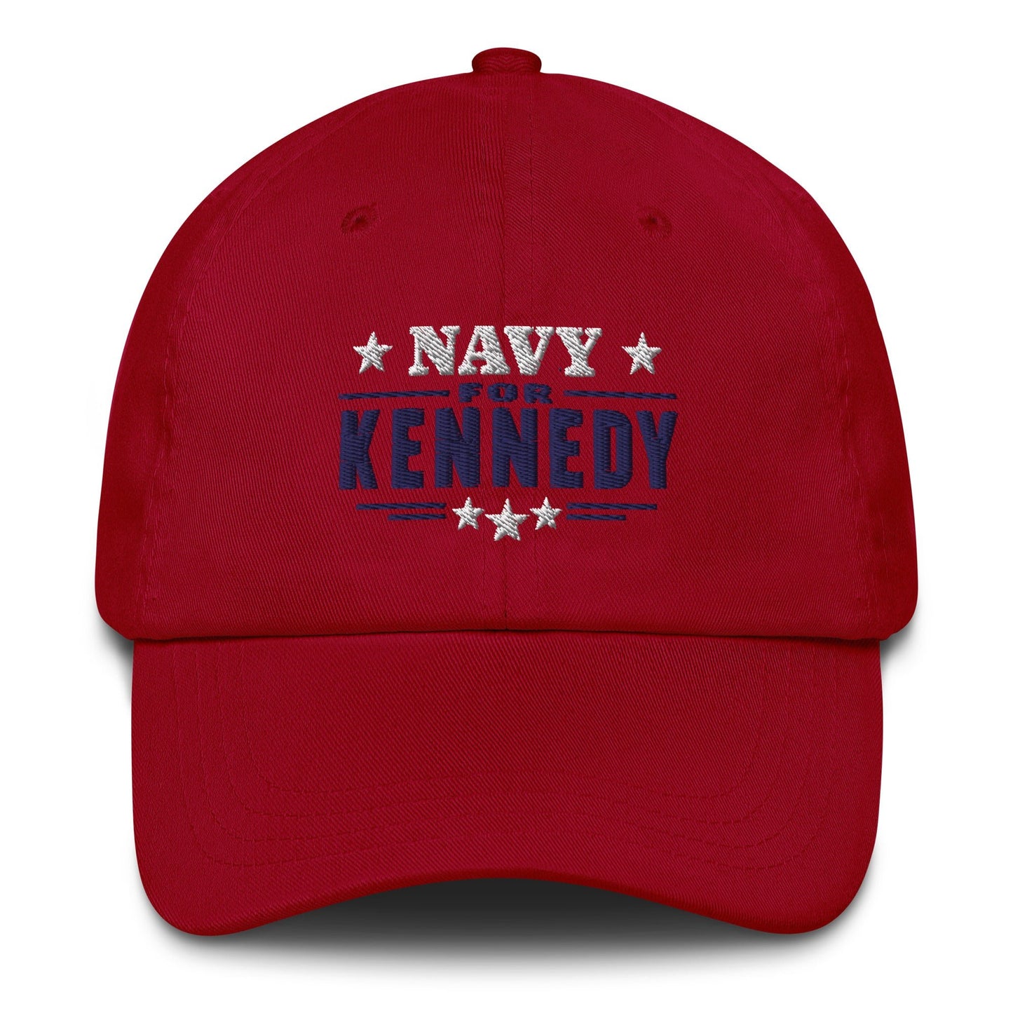 Navy for Kennedy Embroidered Dad Hat - TEAM KENNEDY. All rights reserved