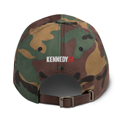 Navy for Kennedy Embroidered Dad Hat - TEAM KENNEDY. All rights reserved