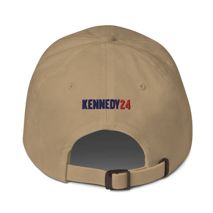 Navy for Kennedy Embroidered Dad Hat - TEAM KENNEDY. All rights reserved