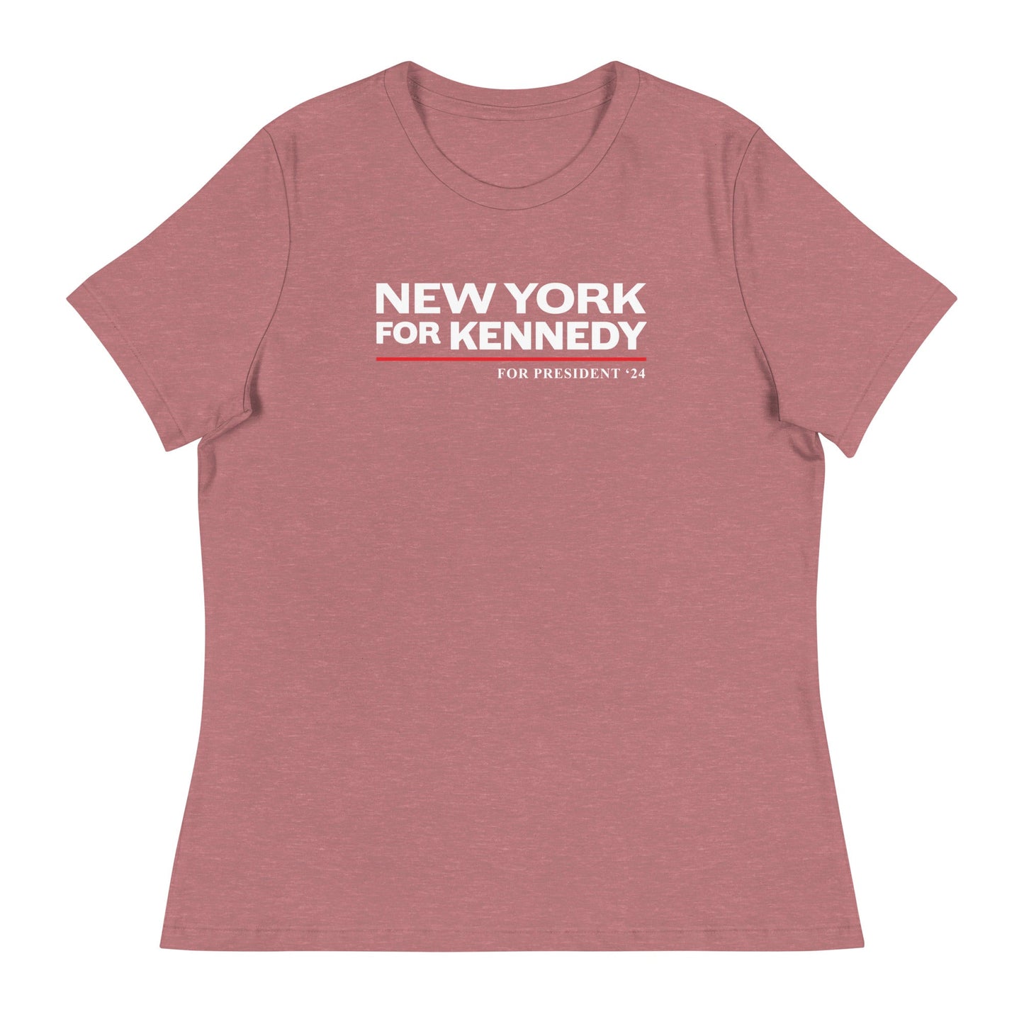 New York for Kennedy Women's Relaxed Tee - TEAM KENNEDY. All rights reserved