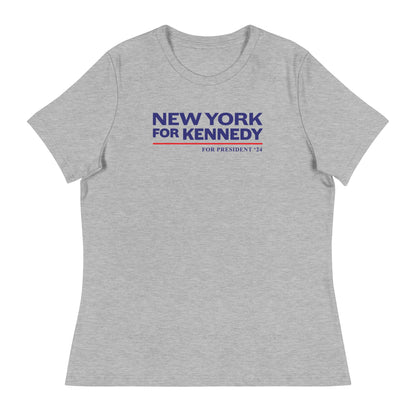 New York for Kennedy Women's Relaxed Tee - TEAM KENNEDY. All rights reserved