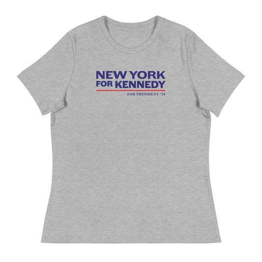 New York for Kennedy Women's Relaxed Tee - TEAM KENNEDY. All rights reserved