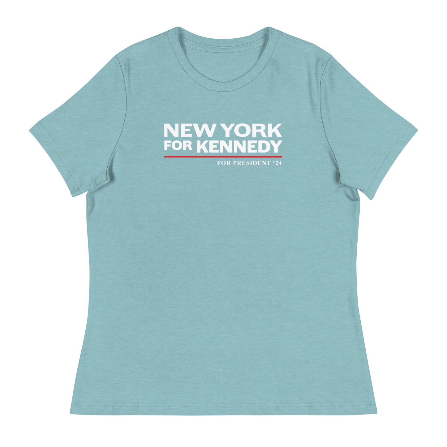 New York for Kennedy Women's Relaxed Tee - TEAM KENNEDY. All rights reserved