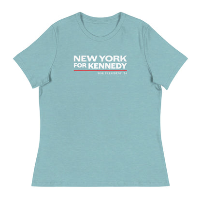 New York for Kennedy Women's Relaxed Tee - TEAM KENNEDY. All rights reserved