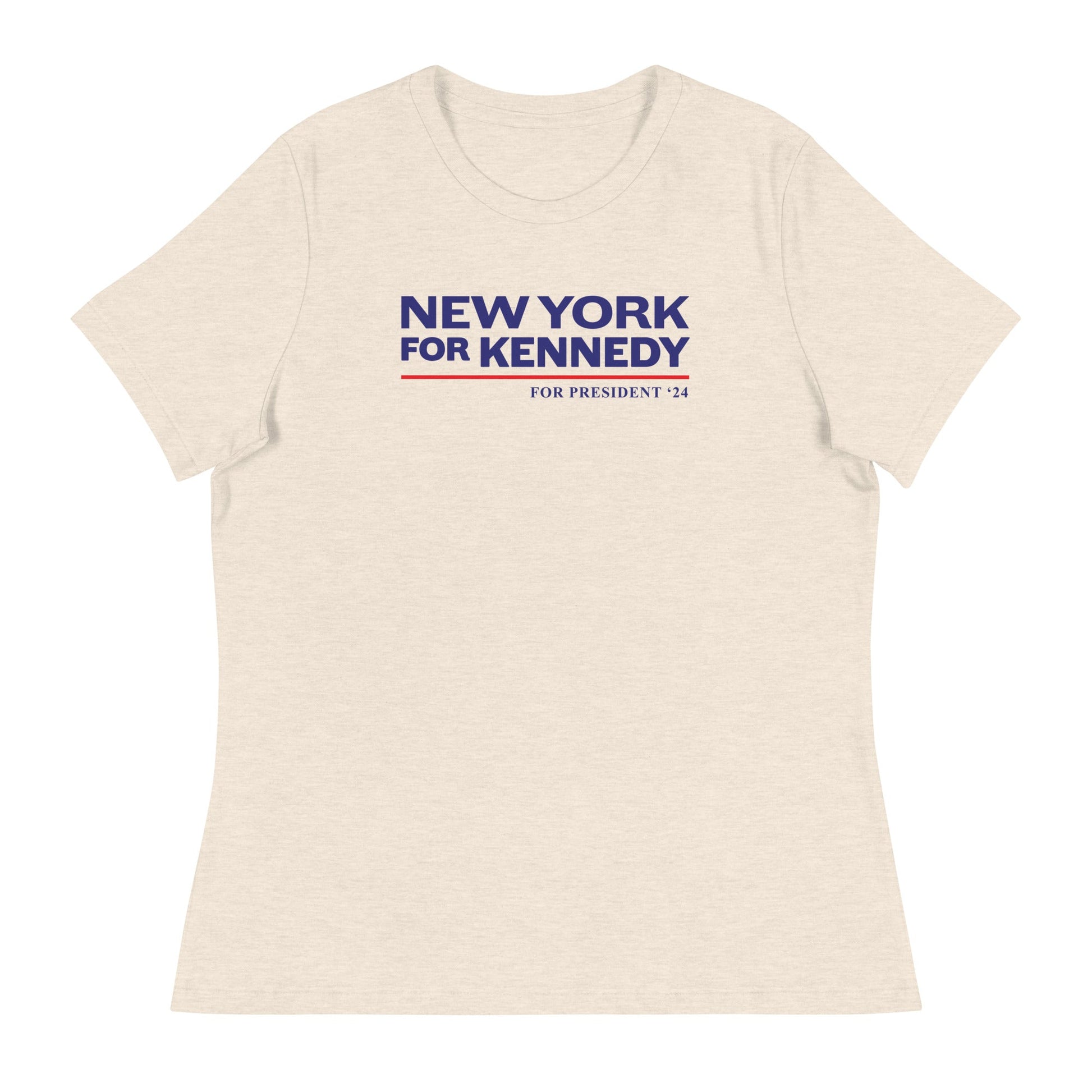 New York for Kennedy Women's Relaxed Tee - TEAM KENNEDY. All rights reserved