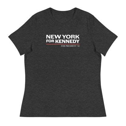 New York for Kennedy Women's Relaxed Tee - TEAM KENNEDY. All rights reserved