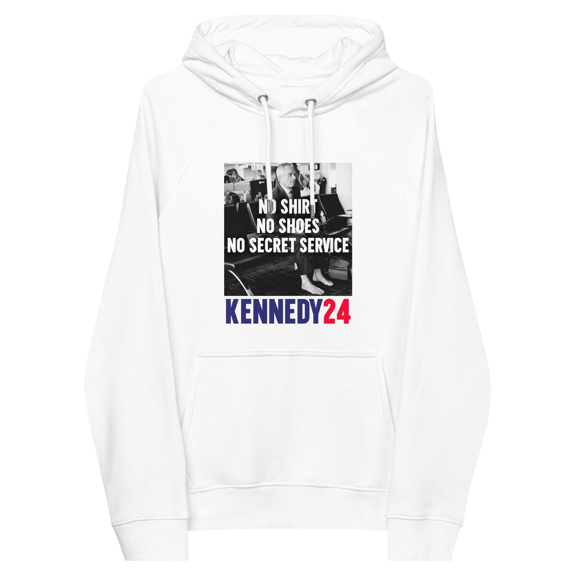 No Shirt, No Shoes, No Secret Service Unisex Hoodie - TEAM KENNEDY. All rights reserved