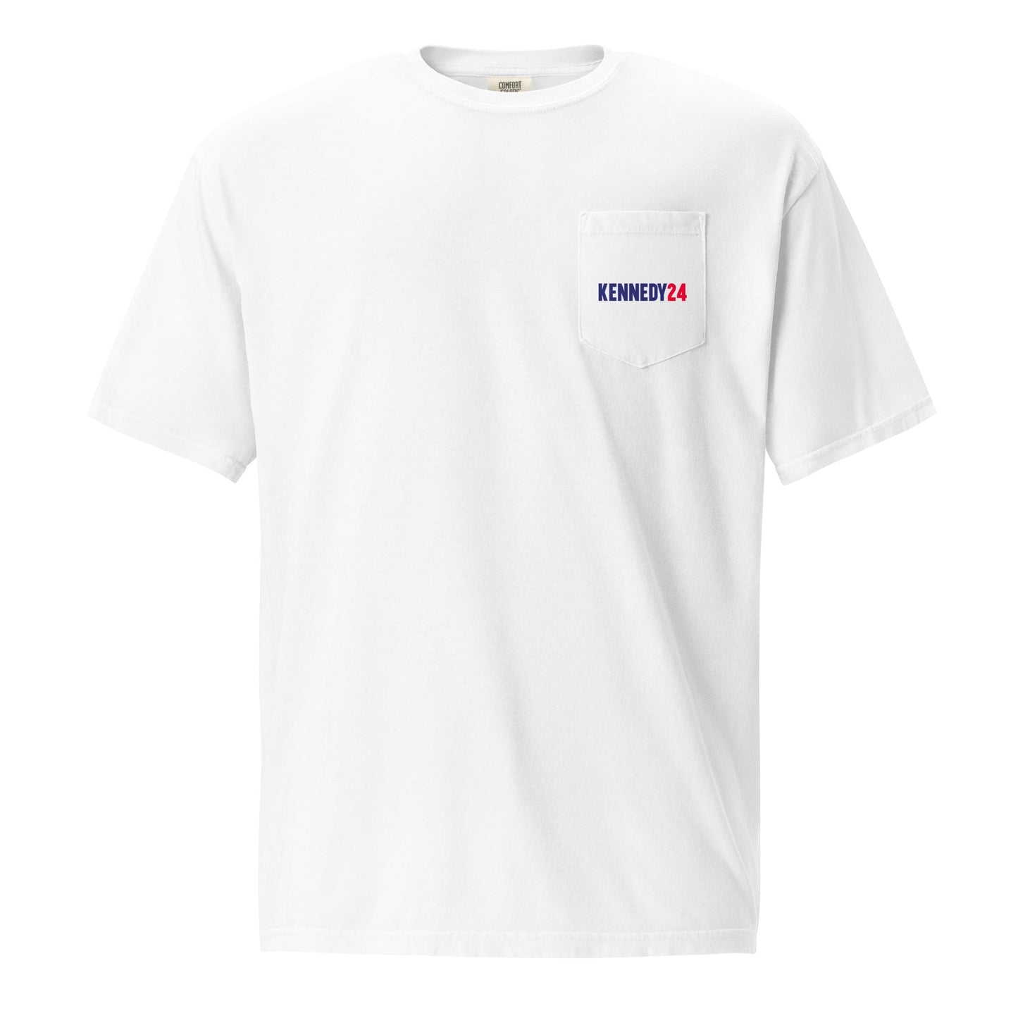 No Shirt, No Shoes, No Secret Service Unisex Pocket Tee - Team Kennedy Official Merchandise