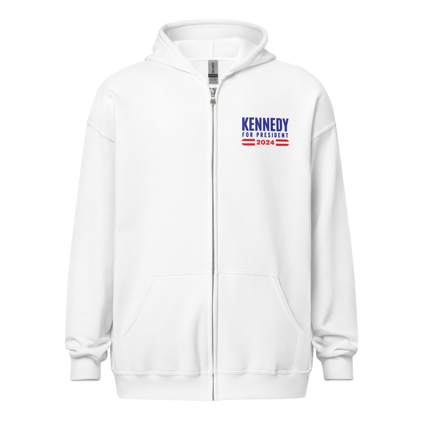 No Shirt, No Shoes, No Secret Service Unisex Zip Hoodie - TEAM KENNEDY. All rights reserved