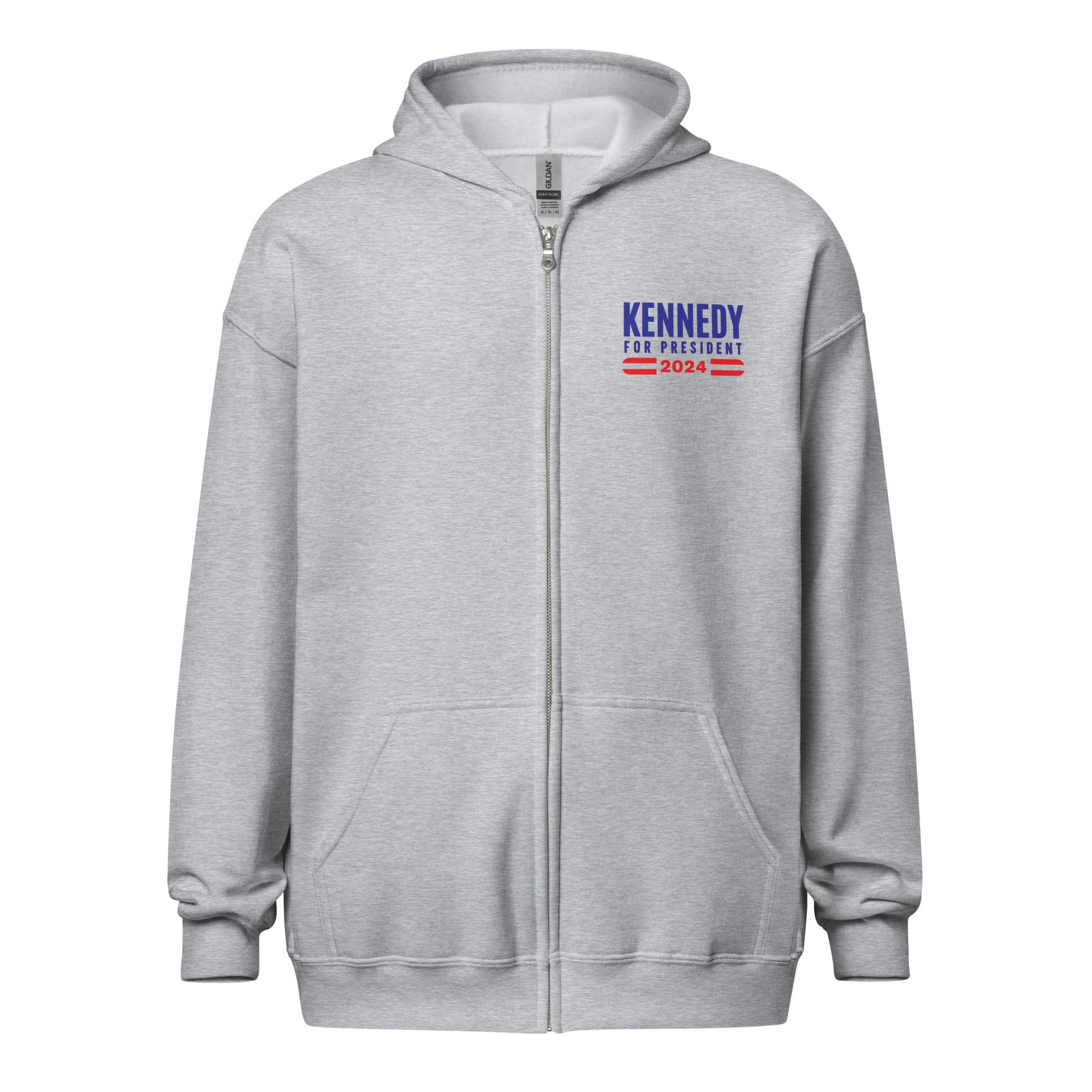 No Shirt, No Shoes, No Secret Service Unisex Zip Hoodie - TEAM KENNEDY. All rights reserved