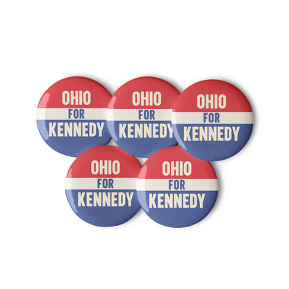 Ohio for Kennedy (5 Buttons) - TEAM KENNEDY. All rights reserved