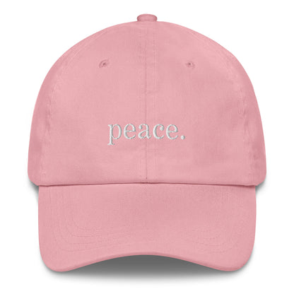 Peace Embroidered Dad hat - Team Kennedy Official Merchandise