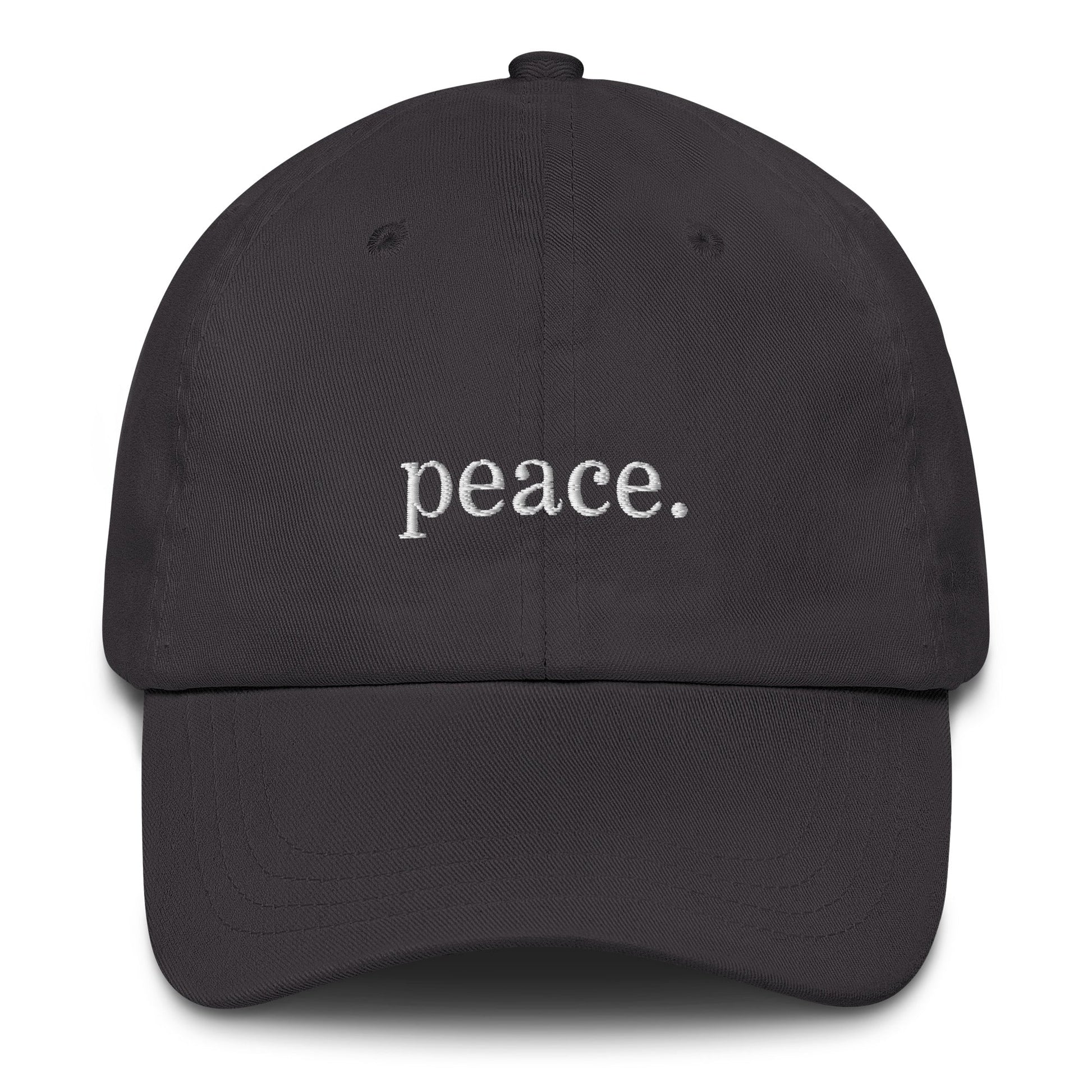 Peace Embroidered Dad hat - Team Kennedy Official Merchandise