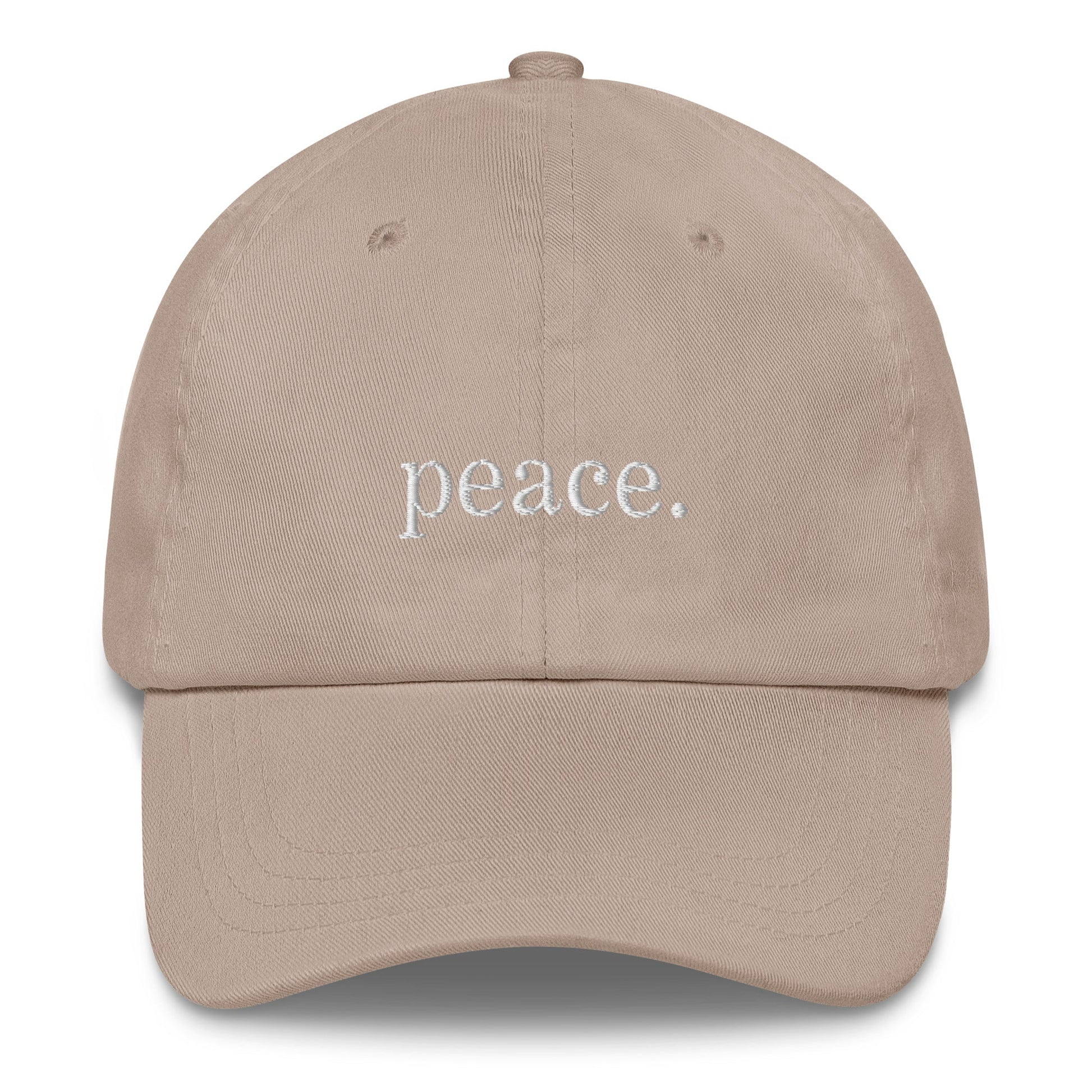 Peace Embroidered Dad hat - Team Kennedy Official Merchandise