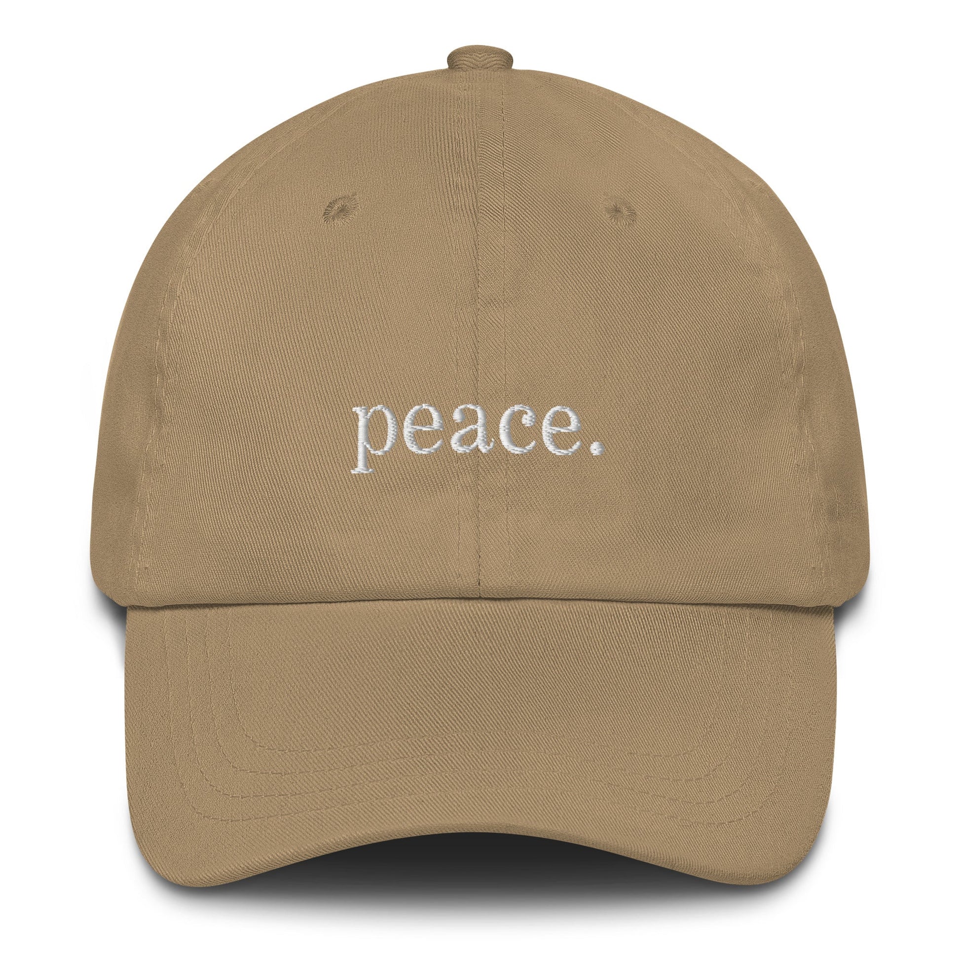 Peace Embroidered Dad hat - Team Kennedy Official Merchandise