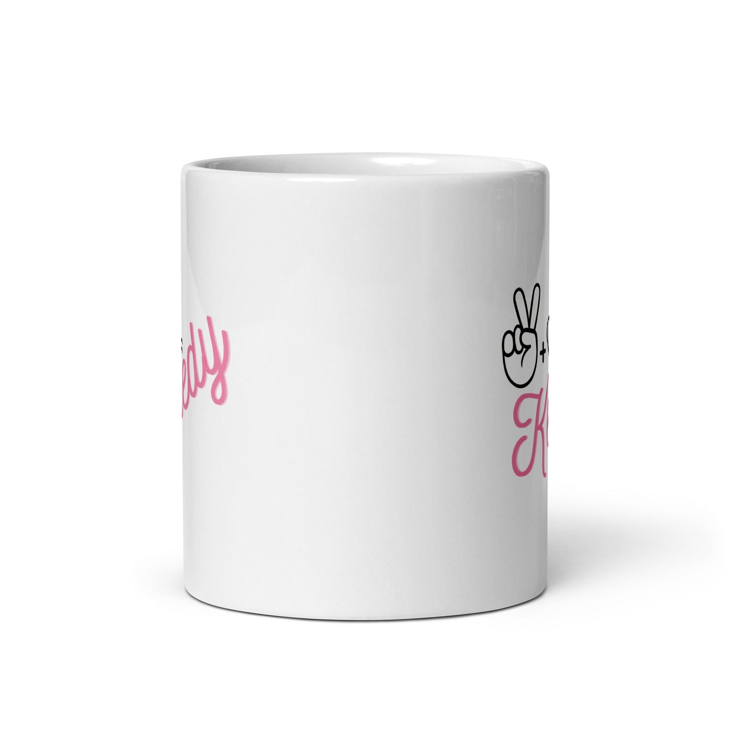 Peace + Love = Kennedy Mug - Team Kennedy Official Merchandise