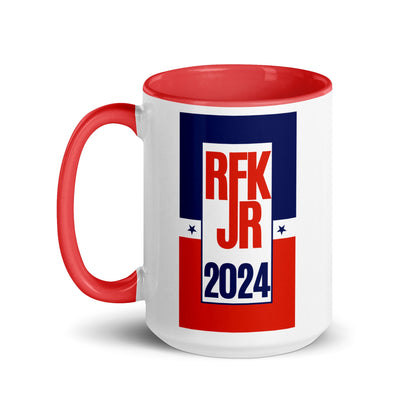 Retro RFK Jr. 2024 Mug - TEAM KENNEDY. All rights reserved