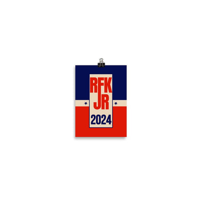 Retro RFK Jr. 2024 Poster - TEAM KENNEDY. All rights reserved