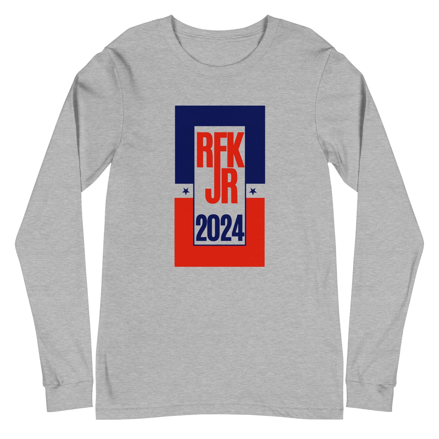 Retro RFK Jr. 2024 Unisex Long Sleeve Tee - TEAM KENNEDY. All rights reserved