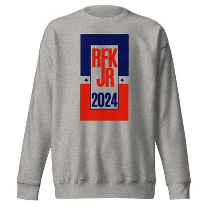 Retro RFK Jr. Unisex Premium Sweatshirt - TEAM KENNEDY. All rights reserved