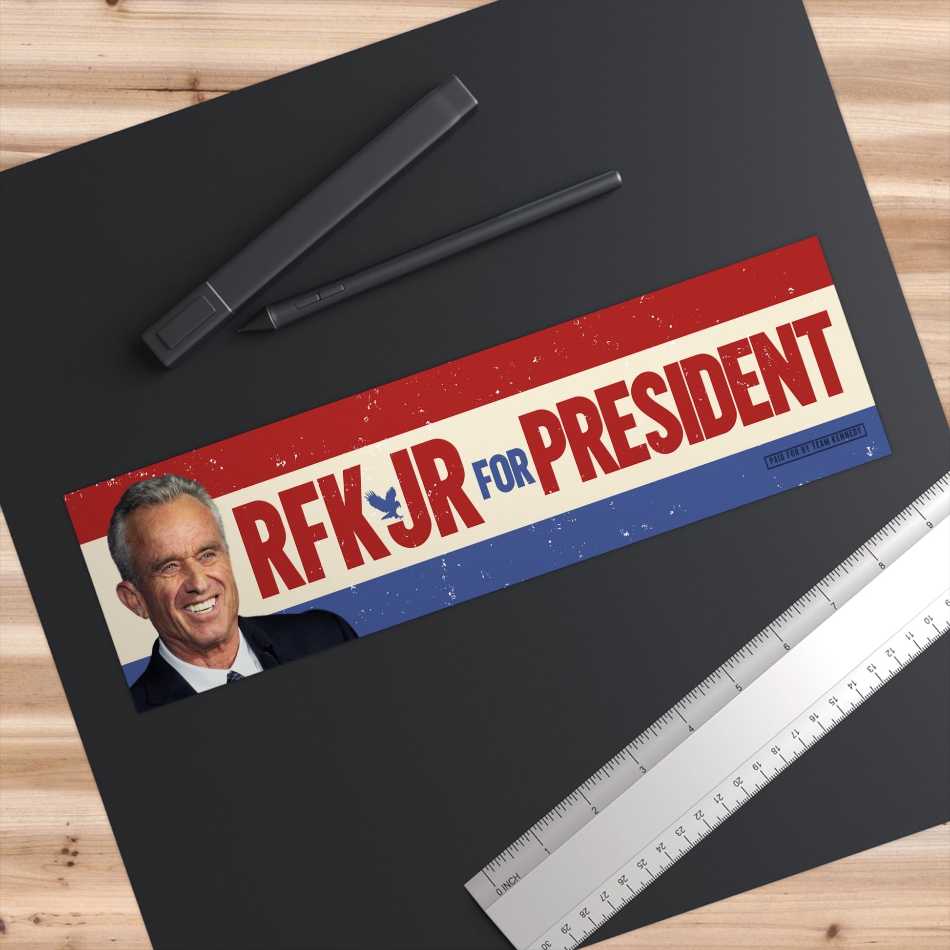 RFK for President Bumper Sticker - TEAM KENNEDY. All rights reserved