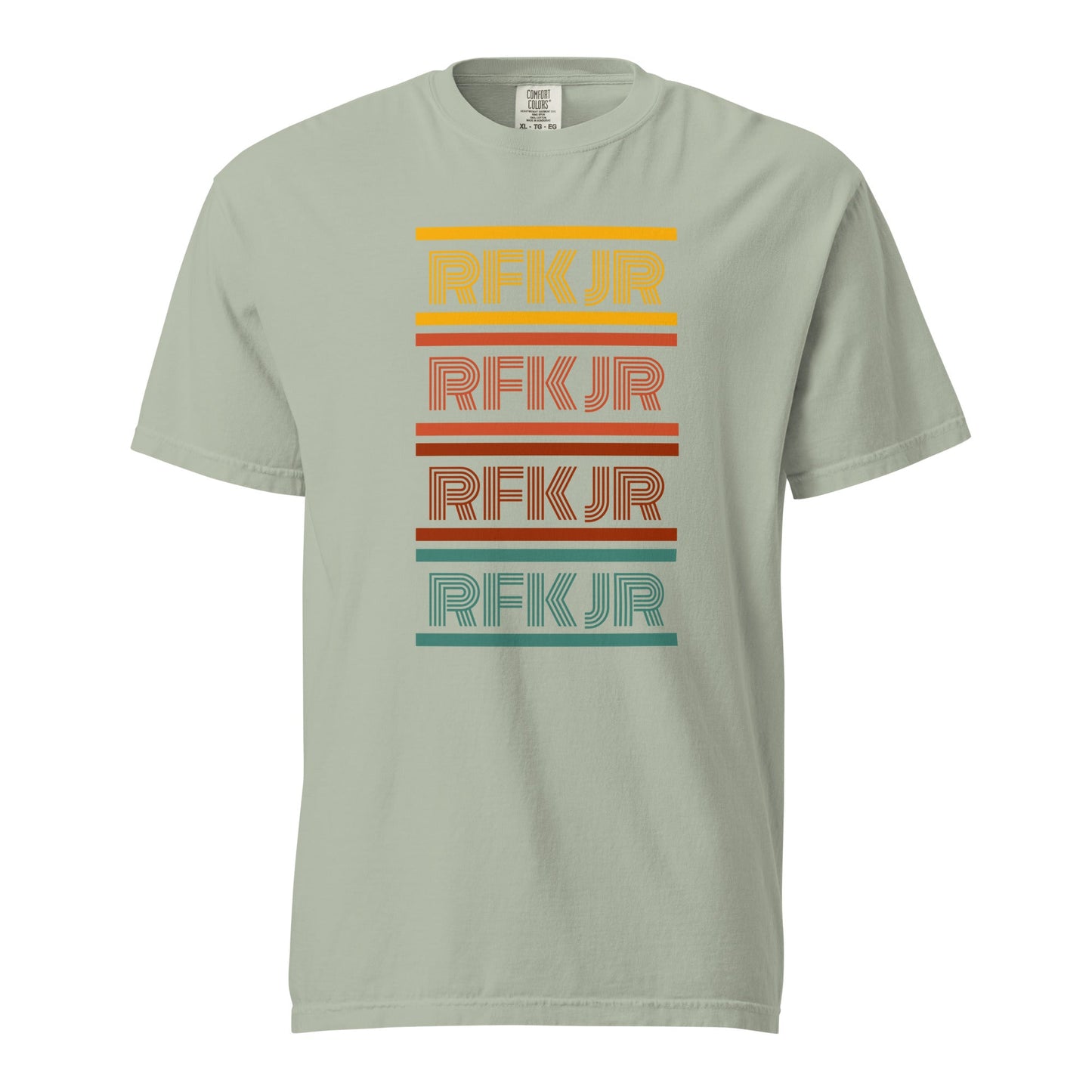 RFK JR. 70's Heavyweight Unisex Tee - TEAM KENNEDY. All rights reserved