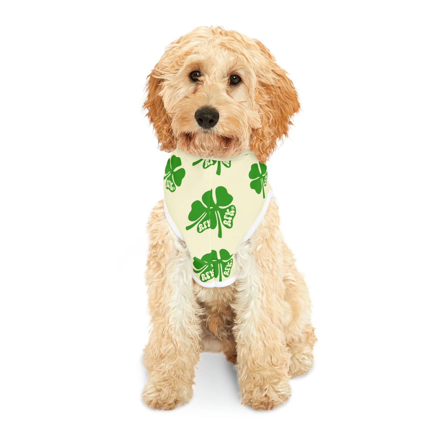 RFK Jr. Clover Pet Hoodie - TEAM KENNEDY. All rights reserved