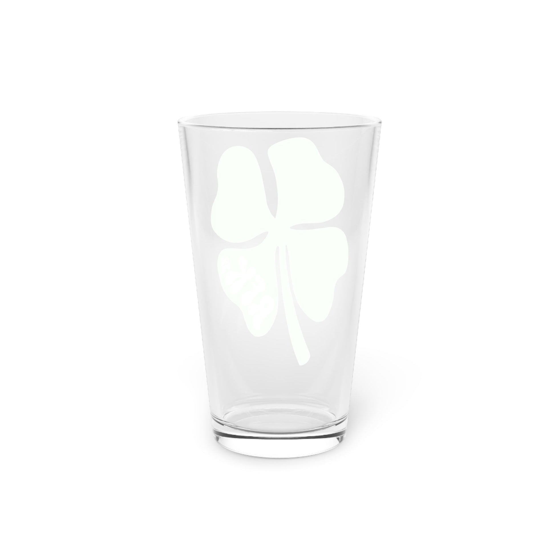 RFK Jr. Clover Pint Glass, 16oz - TEAM KENNEDY. All rights reserved