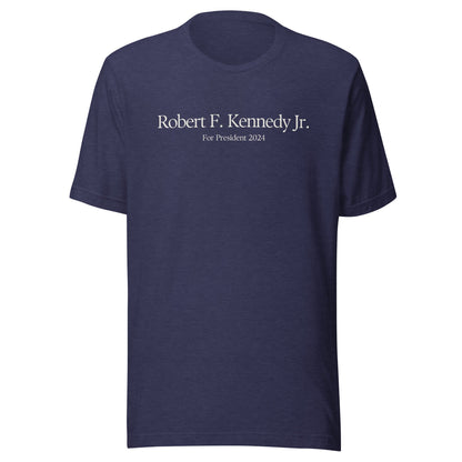 RFK Jr. for President Unisex Tee - TEAM KENNEDY. All rights reserved