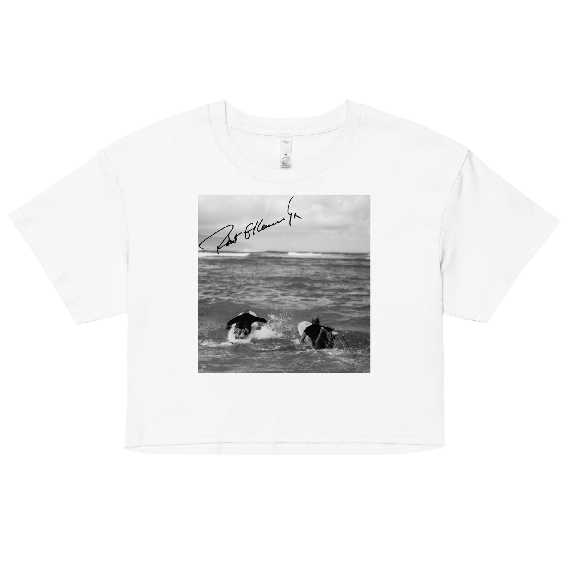 RFK Jr. Signature Surf Women’s Crop Top - Team Kennedy Official Merchandise