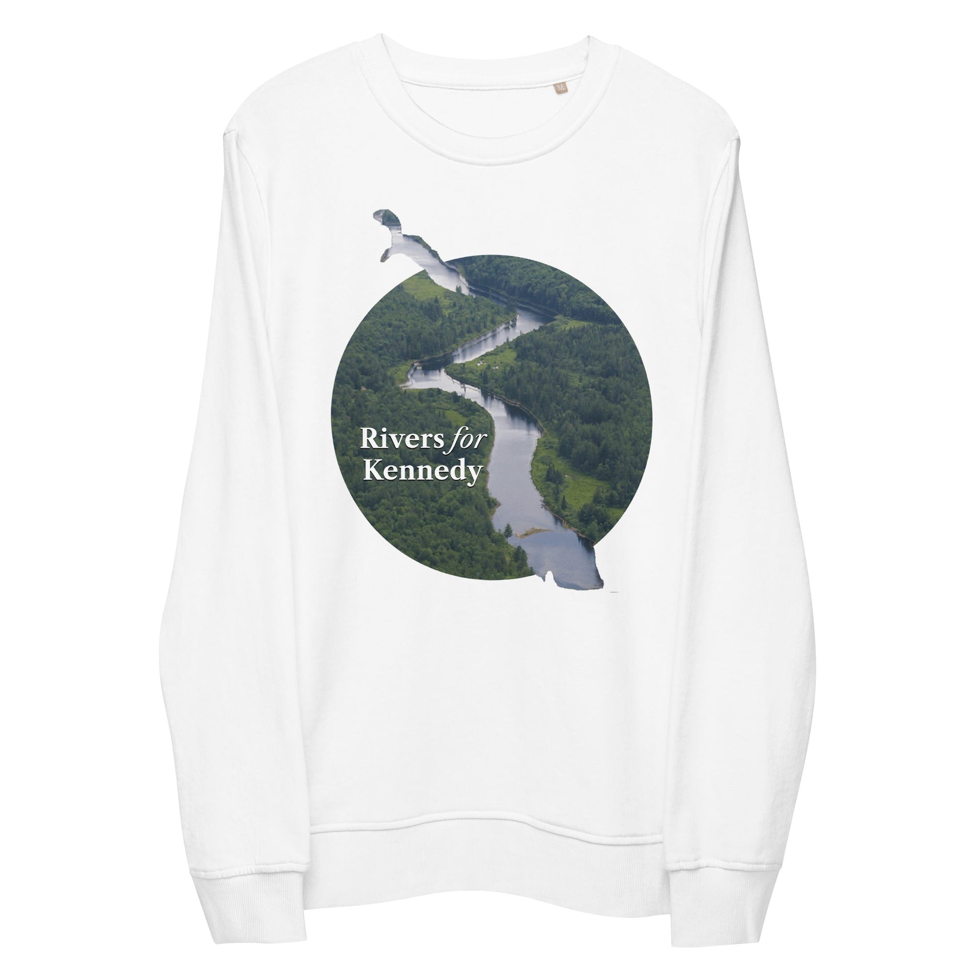 Rivers for Kennedy Organic Sweatshirt - TEAM KENNEDY. All rights reserved