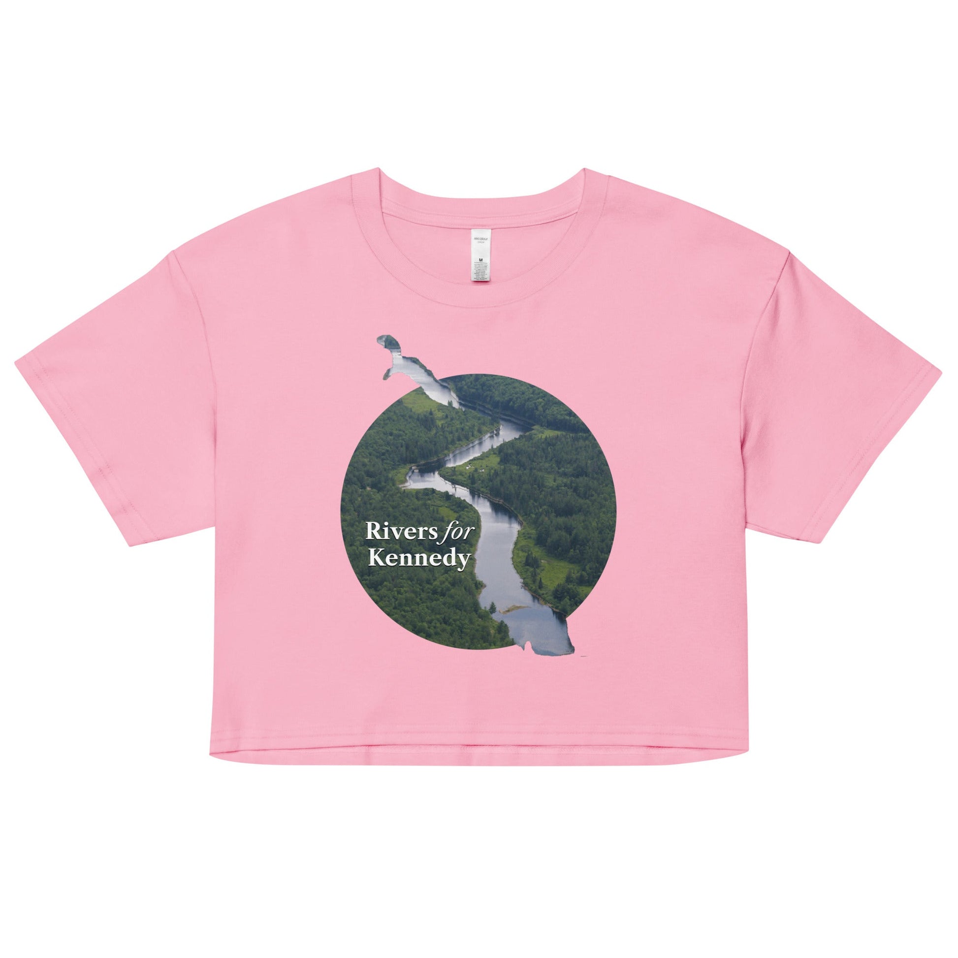 Rivers for Kennedy Women’s Crop Top - TEAM KENNEDY. All rights reserved