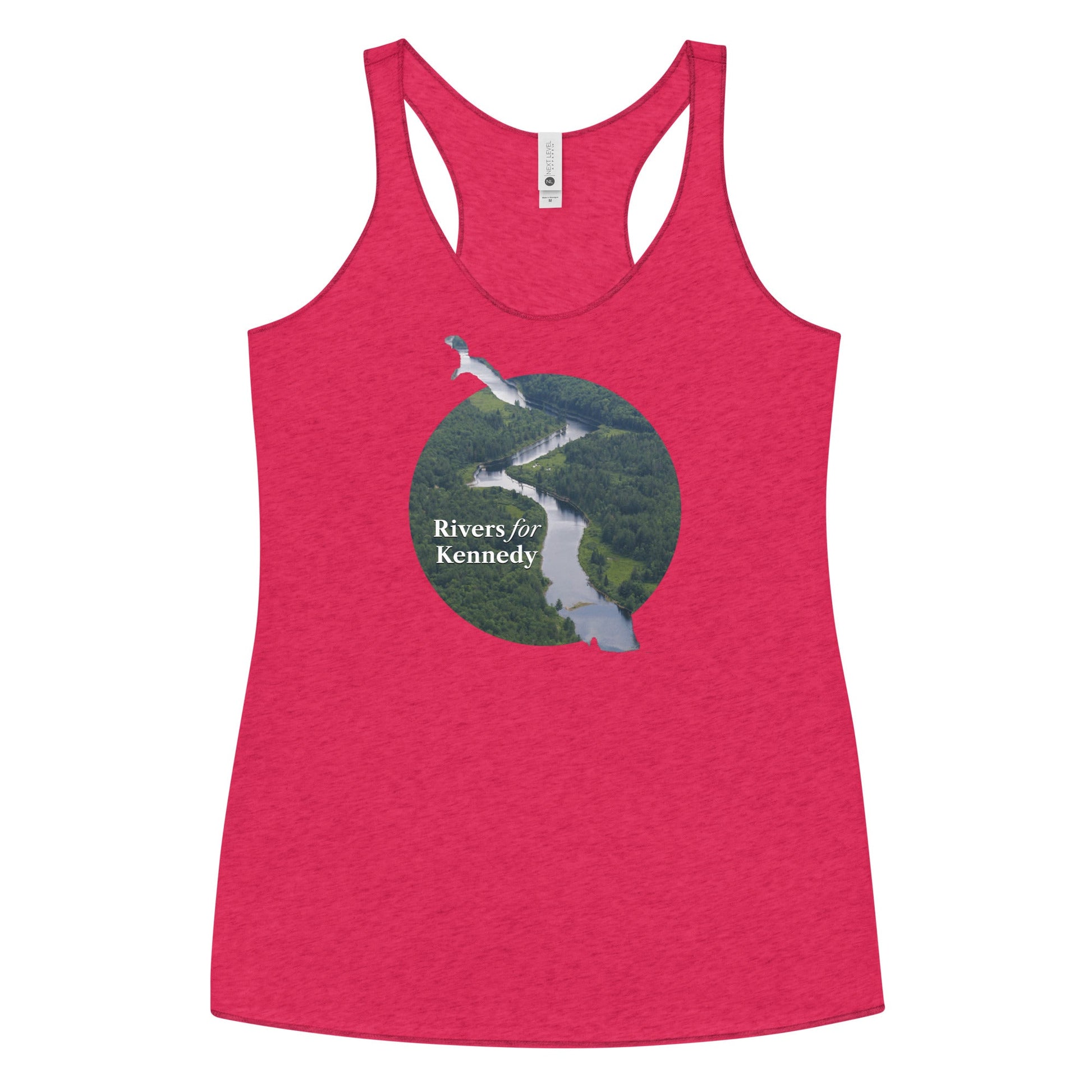 Rivers for Kennedy Women's Racerback Tank - TEAM KENNEDY. All rights reserved