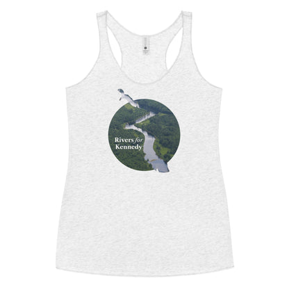 Rivers for Kennedy Women's Racerback Tank - TEAM KENNEDY. All rights reserved