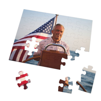 Robert F. Kennedy Jr. Sailing Jigsaw Puzzle with Tin - Team Kennedy Official Merchandise