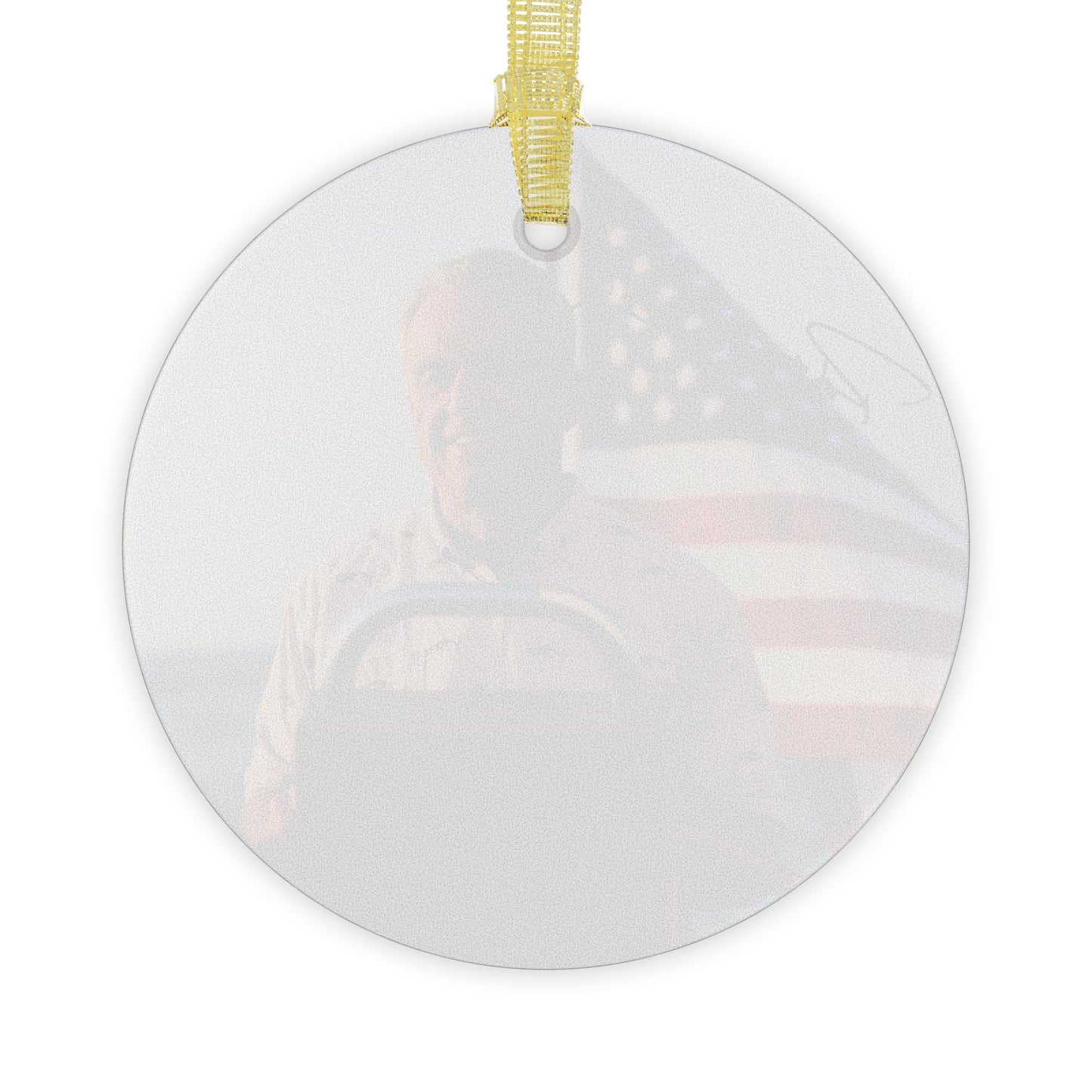 Robert F. Kennedy Jr. Sailing Signature Glass Ornament - Team Kennedy Official Merchandise