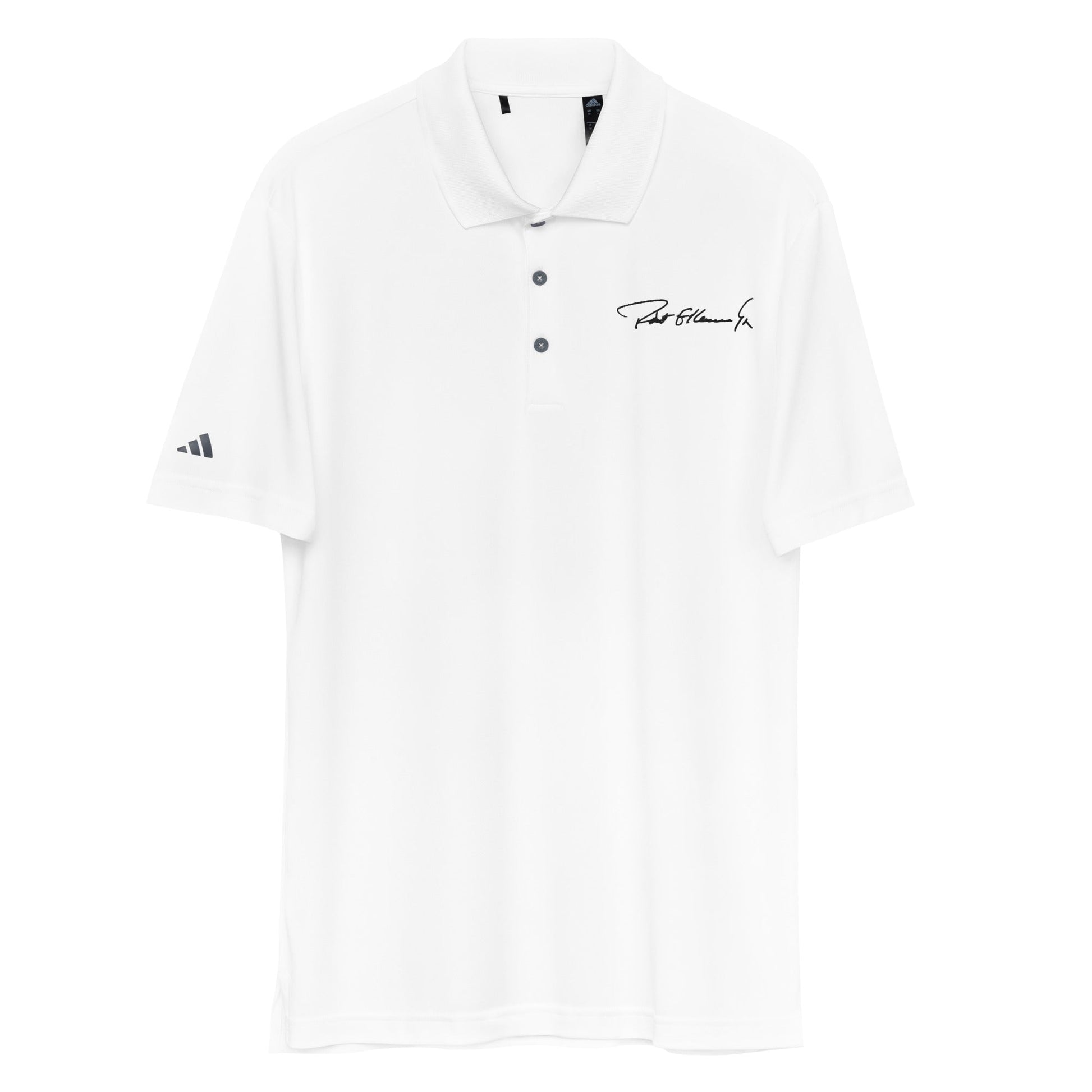 Robert F. Kennedy Jr. Signature Embroidered Adidas Performance Polo Shirt - Team Kennedy Official Merchandise