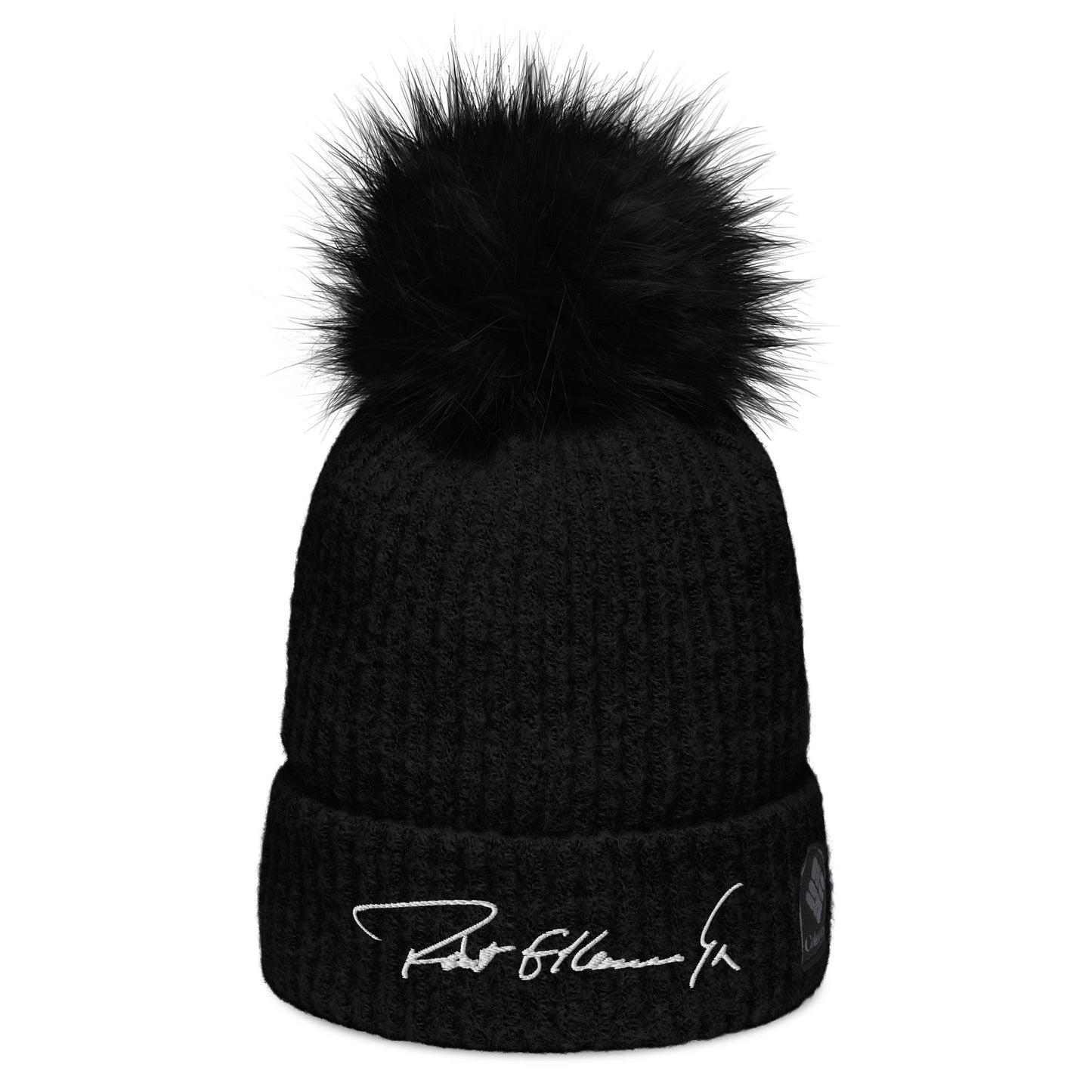 Robert F. Kennedy Jr. Signature Embroidered Columbia Pom - Pom Beanie - Team Kennedy Official Merchandise