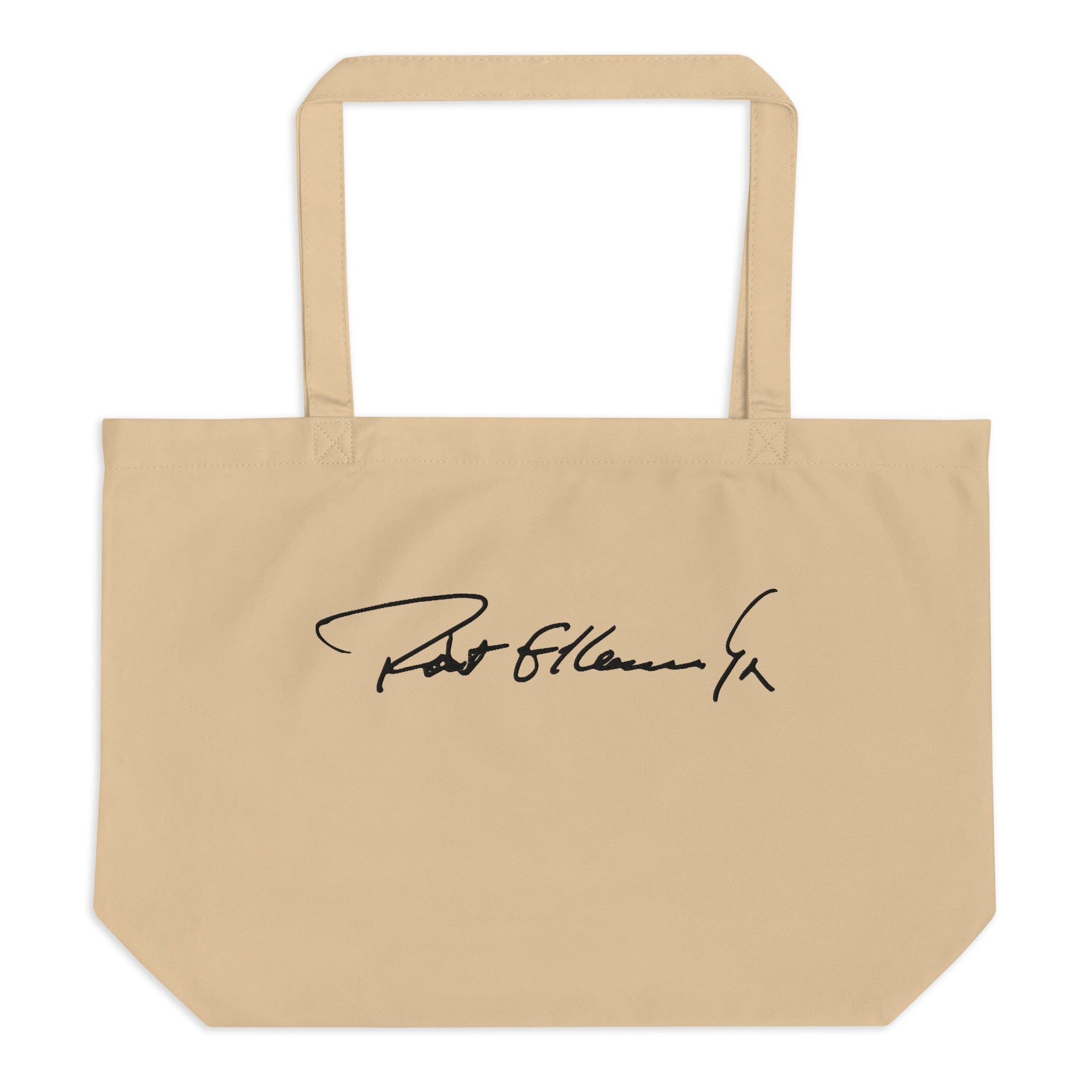 Robert F. Kennedy Jr. Signature Embroidered Large Organic Tote - Team Kennedy Official Merchandise