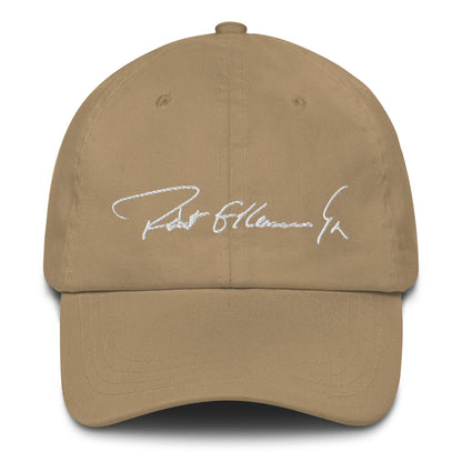 Robert F. Kennedy Jr. Signature(Large) Embroidered Dad Hat - Team Kennedy Official Merchandise