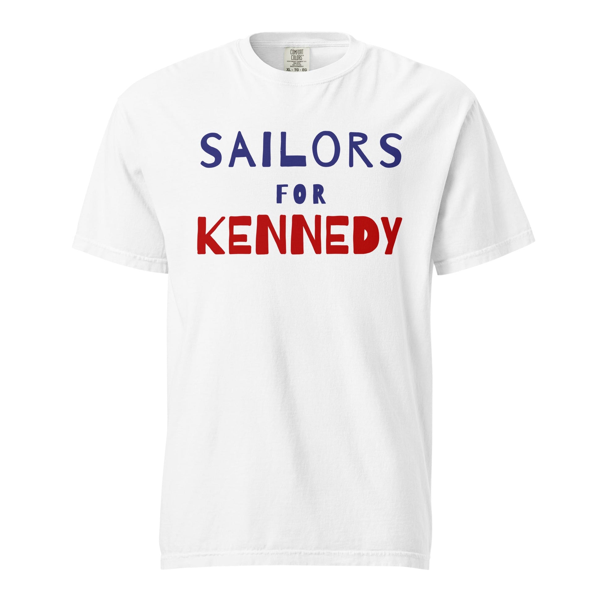 Sailors for Kennedy Unisex Heavyweight Tee - TEAM KENNEDY. All rights reserved