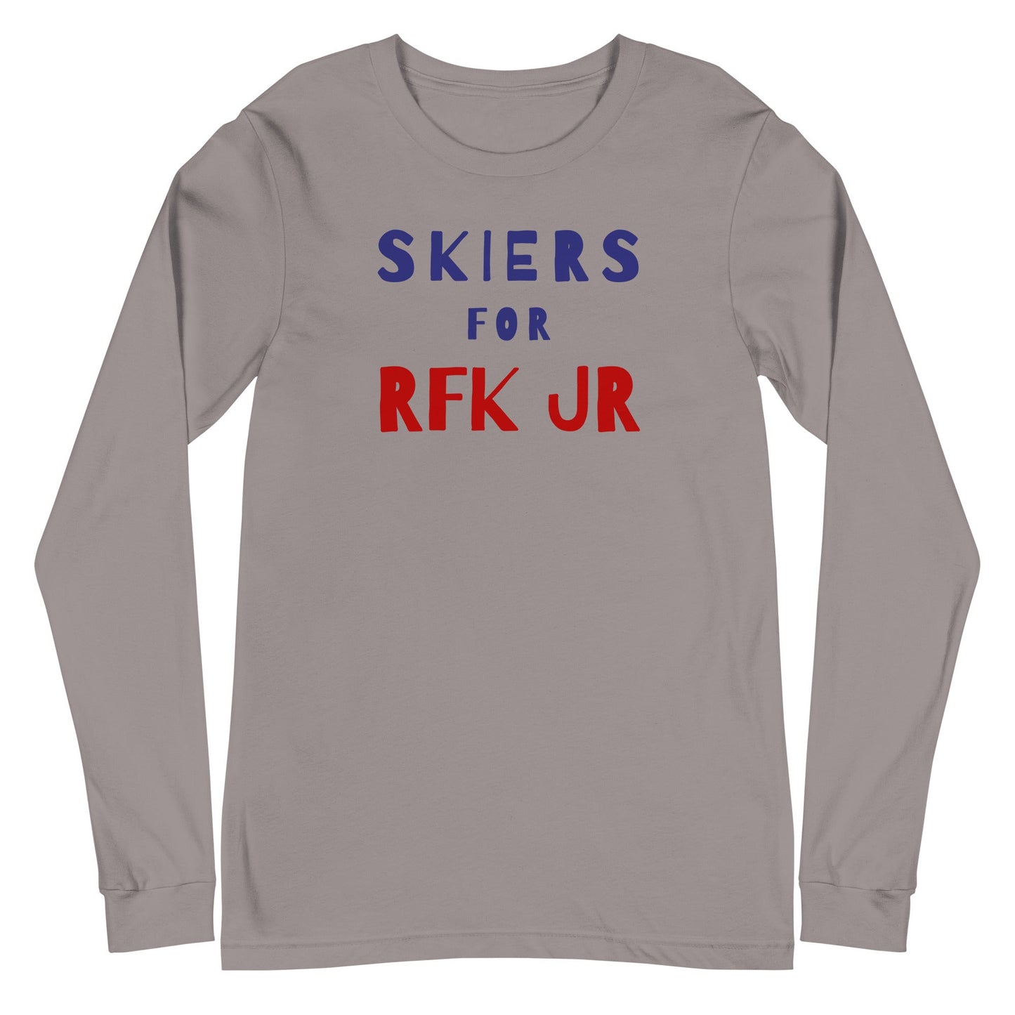 Skiers for RFK Jr. Unisex Long Sleeve Tee - TEAM KENNEDY. All rights reserved