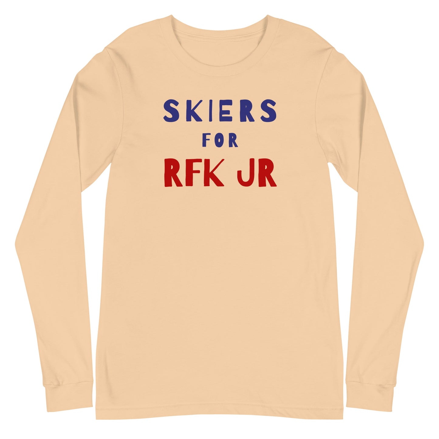 Skiers for RFK Jr. Unisex Long Sleeve Tee - TEAM KENNEDY. All rights reserved