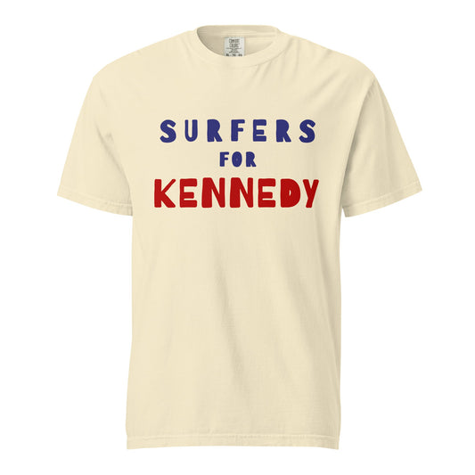 Surfers for Kennedy Unisex Heavyweight Tee - TEAM KENNEDY. All rights reserved