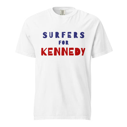 Surfers for Kennedy Unisex Heavyweight Tee - TEAM KENNEDY. All rights reserved