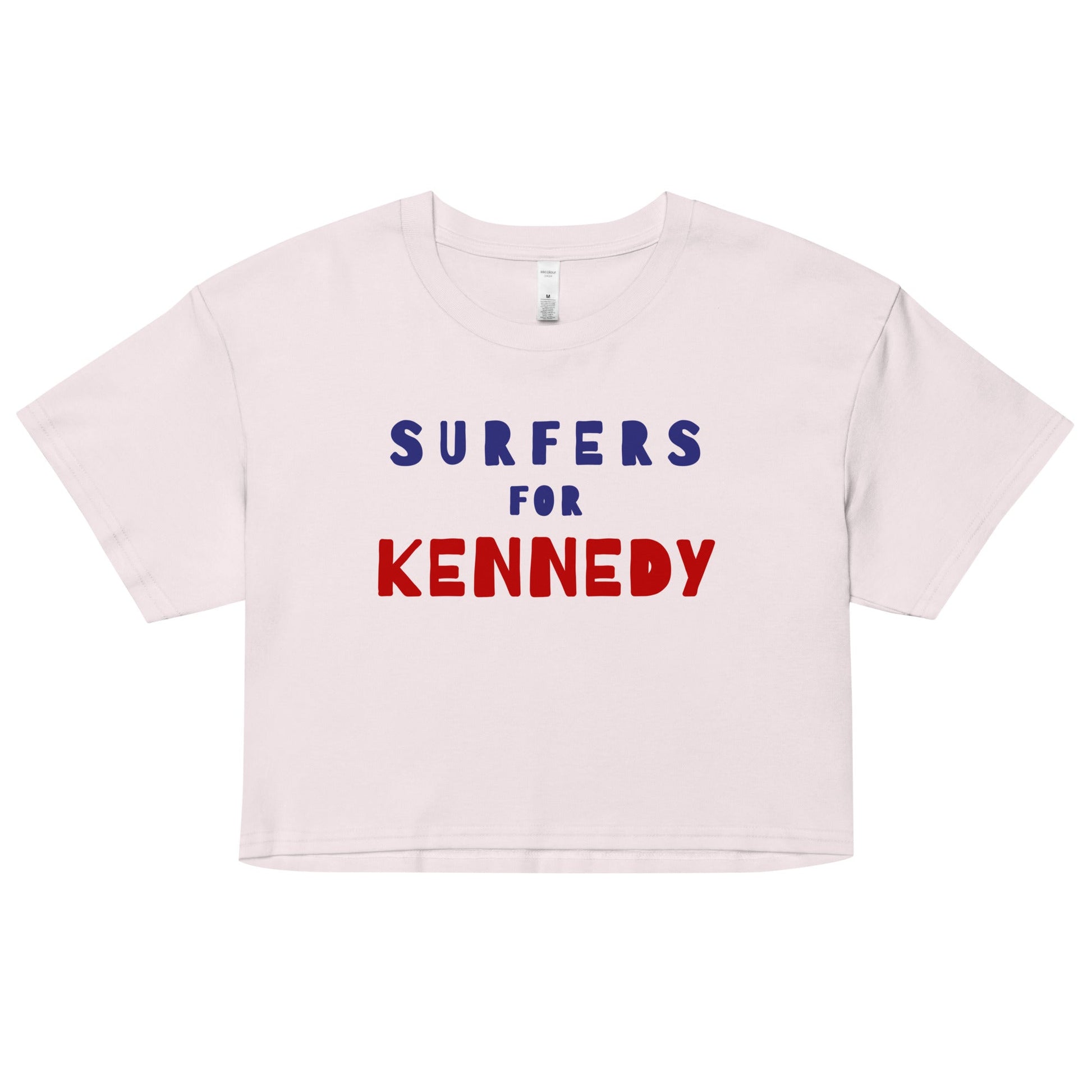 Surfers for Kennedy Women’s Crop Top - TEAM KENNEDY. All rights reserved