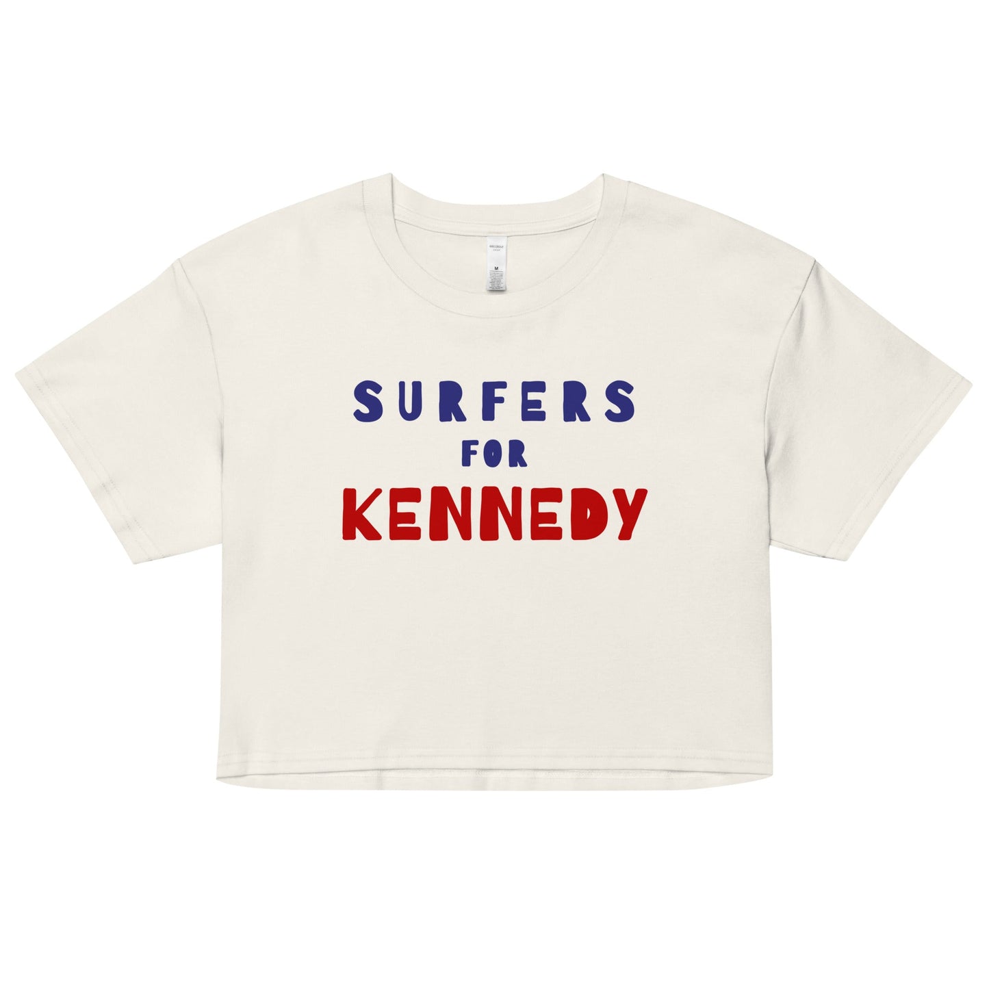 Surfers for Kennedy Women’s Crop Top - TEAM KENNEDY. All rights reserved