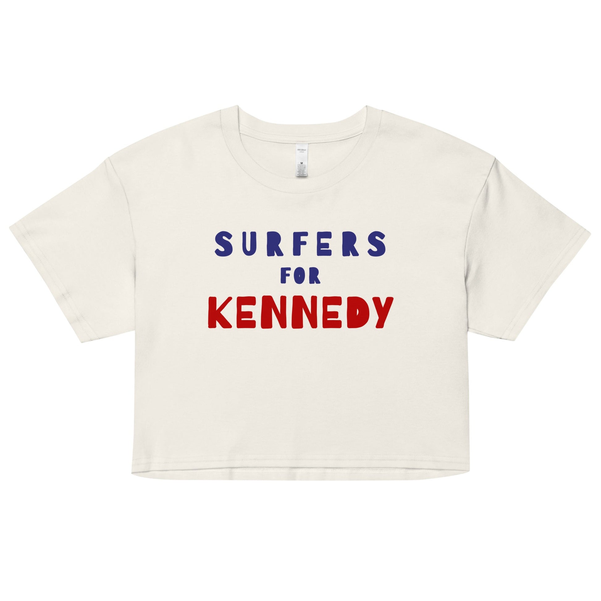 Surfers for Kennedy Women’s Crop Top - TEAM KENNEDY. All rights reserved