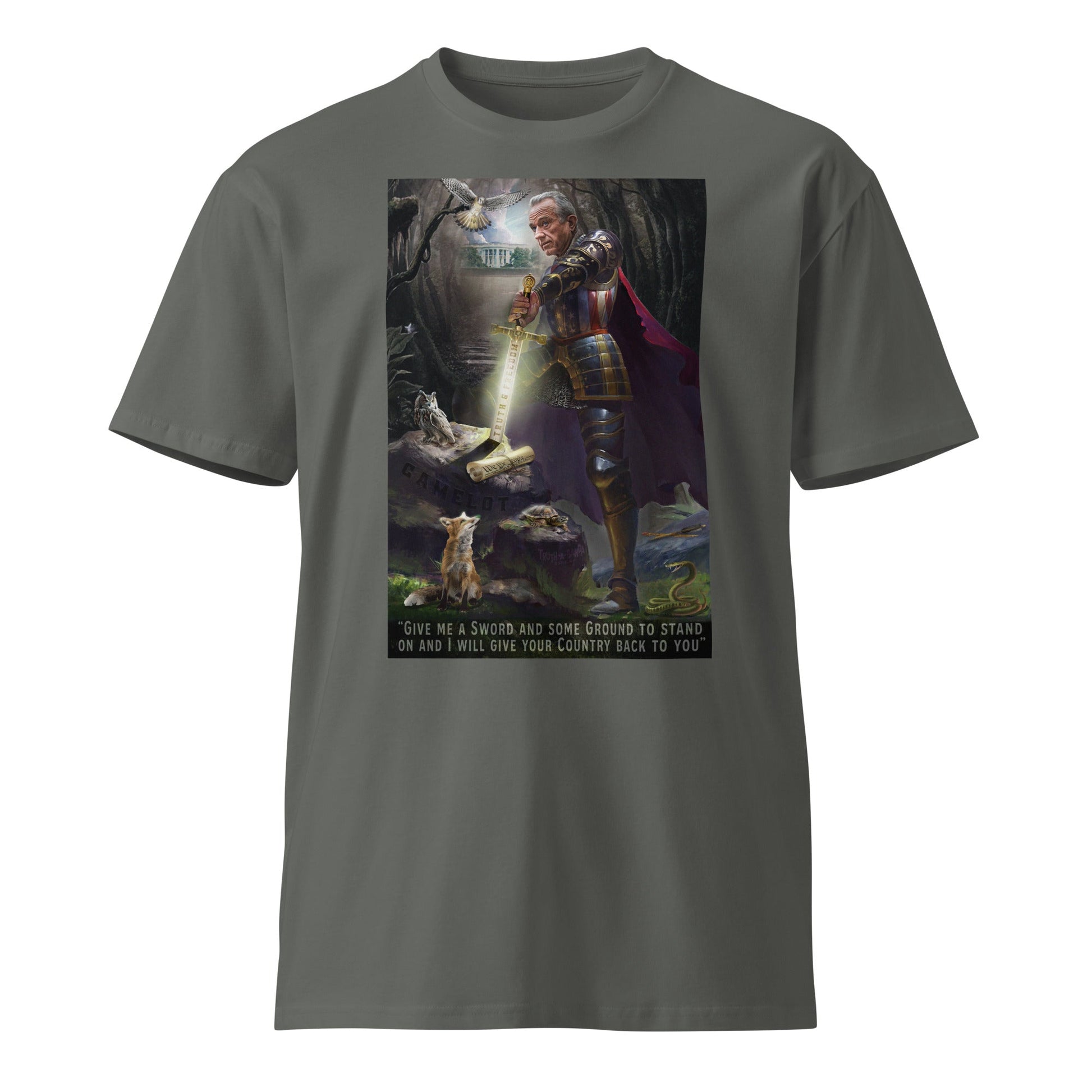 Sword and Stone by Truth - a - ganda Unisex Premium Tee - Team Kennedy Official Merchandise