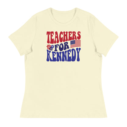 Teachers for Kennedy Women's Relaxed Tee - Team Kennedy Official Merchandise